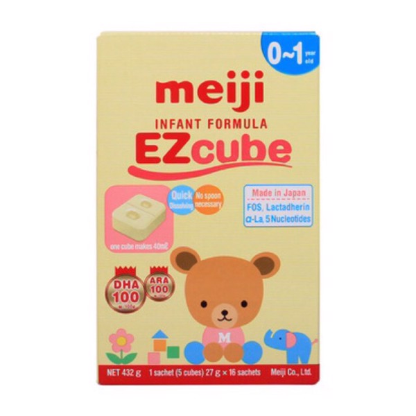 Sữa Meiji số 0 dành cho bé từ 0 đến 1 tuổi